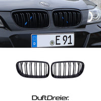 Schwarze Nieren (für BMW E90/E91 LCI)