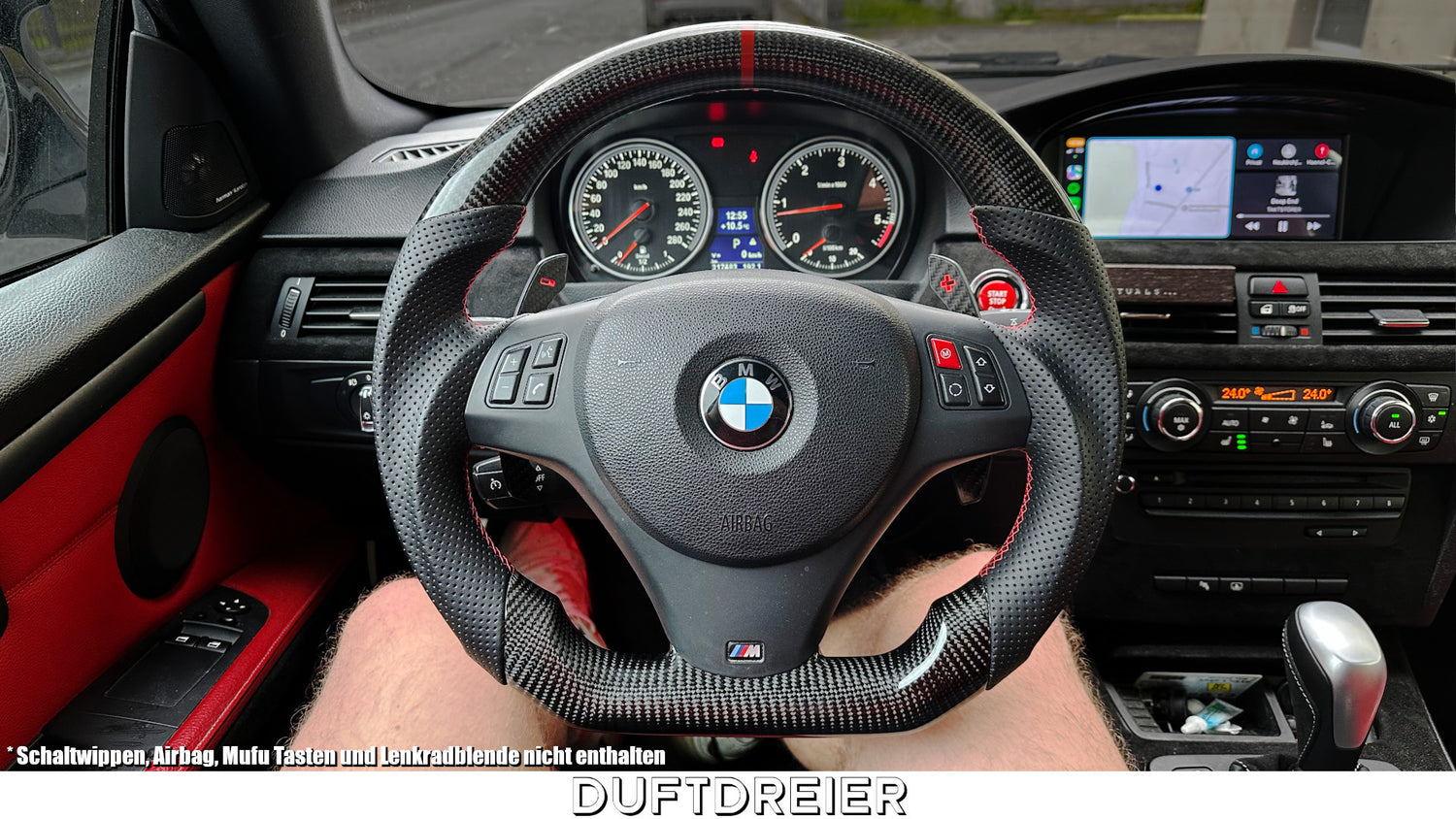 Lenkräder und Schaltwippen für BMW E90/E91/E92/E93